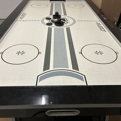 NHL 80” Power play Air Hockey Table With Ping Pong table Top