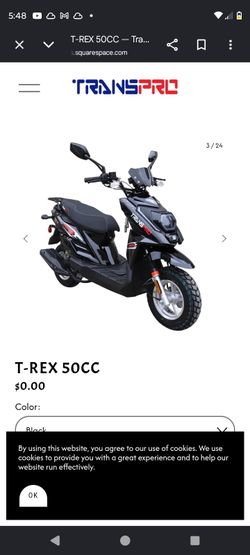 T rex 50 cc transpro