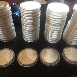 1oz Silver Rounds & Eagles
