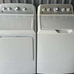 GE 5.0 Cubic Capacity Deep Fill Agitatorless Washer/Electric Dryer (can deliver) 