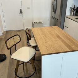 IKEA Kitchen Island (plus Bar Stools/Chairs)