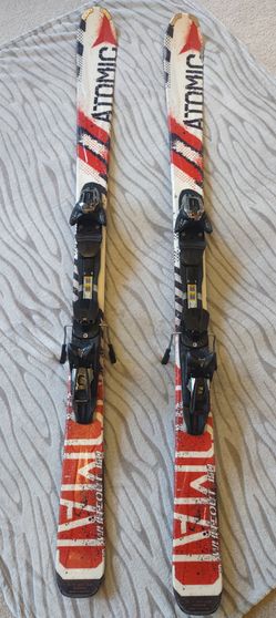 Atomic Whiteout Skis, 150cm, Atomic XTO Bindings DIN 3-10
