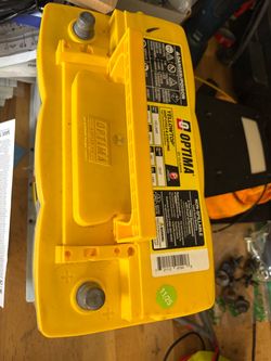 Optima YellowTop Deep Cycle Battery