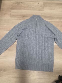 Loro piana gray baby cashmere