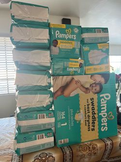Tengo todo estos pañales a la venta, por si gustas comprarse todo o la mitad