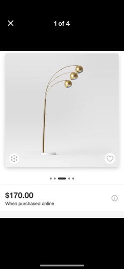 3 Bulb Mid Century Lamp