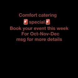 Comfort Catering Cater Any Event Large And Small 