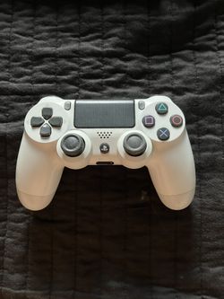 White PS4 Controller