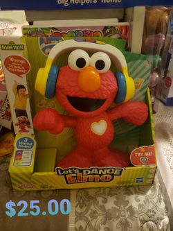 Let's dance Elmo (2) new in its box