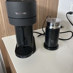Nespresso Vertuo Next With Frother And Pod Holder