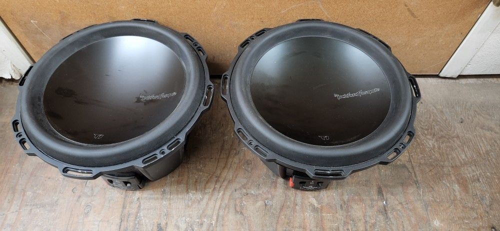 Rockford Fosgate T1D412 Power 12" T14 -Ohm DVC Subwoofer