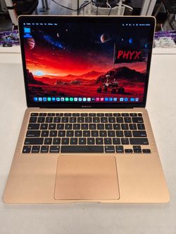 13" MacBook Air 2020, 3.2 M1, 8GB RAM, 256GB SSD Rose Gold - FVFF58ZEQ6LC $395