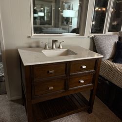 Bathroom Vanity 36” Wide - Used/Great Shape