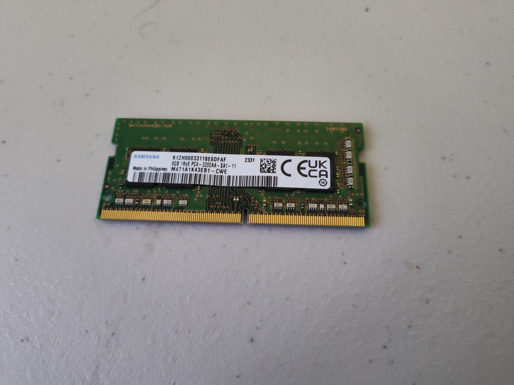 DDR4 8Gb RAM 3200MHz