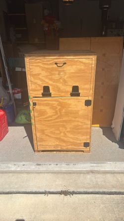 Lockable Wooden Box