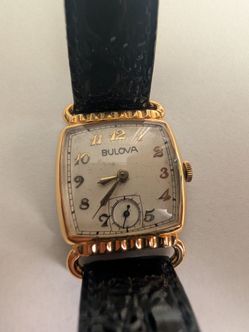 Vintage 1954 Bulova Manual Wind Watch