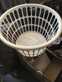 Laundry basket. Perfect for your college kid