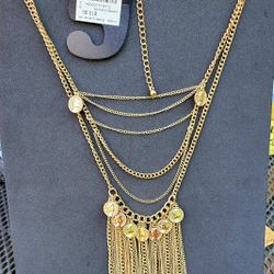 Wet Seal Gold Chain Necklace