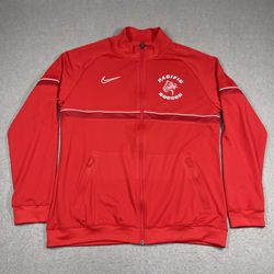 Pacific University Boxers Jacket Mens XL Red Nike Soccer Full Zip NCAA NWC