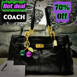 Vintage Coach Soho Shoulder Bag Tote Handbag