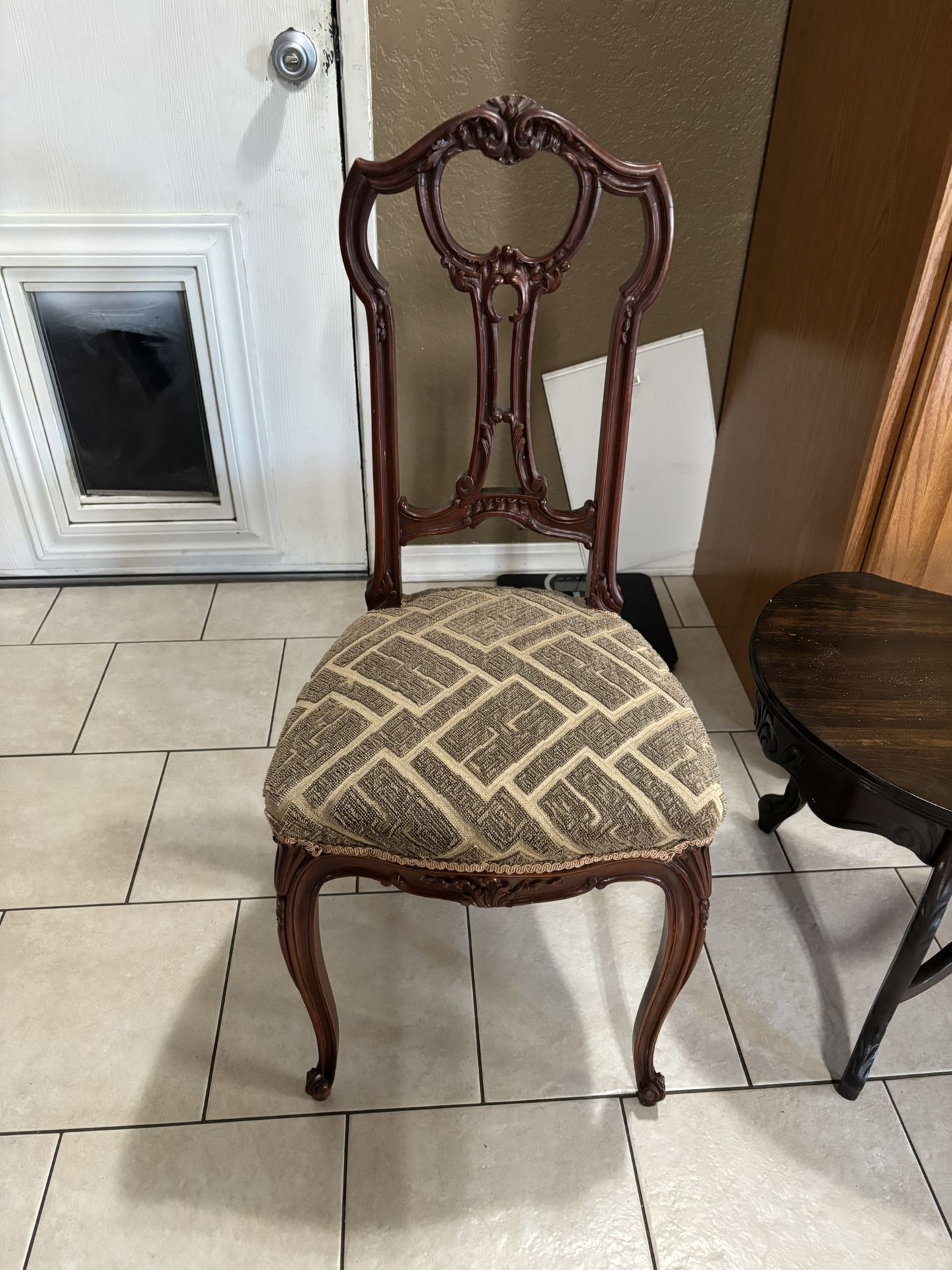 Antique Vanity Chair