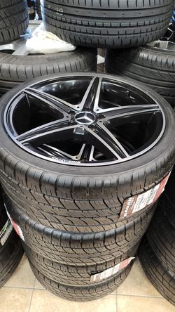 19" MERCEDES WHEELS RIMS AND TIRES-WE FINANCE 💥💥