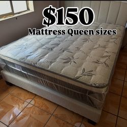 Mattress Pillow Top Queen Sizes 