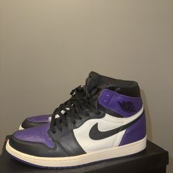 Jordan 1 Court Purple