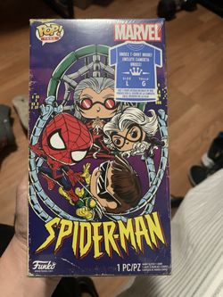 Funko Pop!Marvel Spider-Man Animated Series Boxed Tee Size L (Unisex)