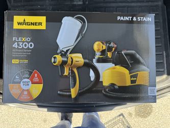 FLEXiO 4300 Gravity Feed Electric Stand HVLP Paint Sprayer