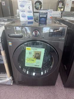 LG Open Box 27” Inch All In One Washer/Dryer Combo With 1 Year Warranty 