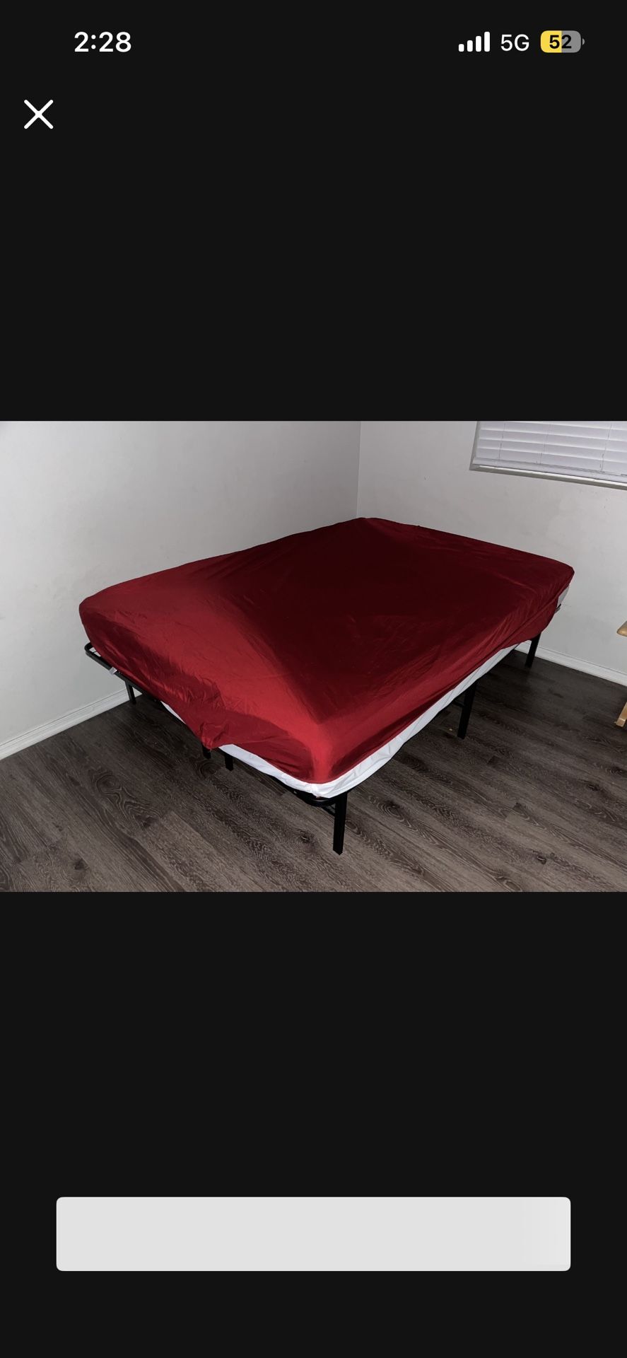 Memory Foam Full Size Mattress (bed frame Not Included)