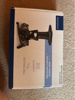 Insignia Adjustable Projector Ceiling Mount Black 30 Lb capacity Adjustable