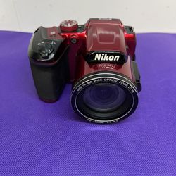 Nikon Red COOLPIX B500 Digital Camera 