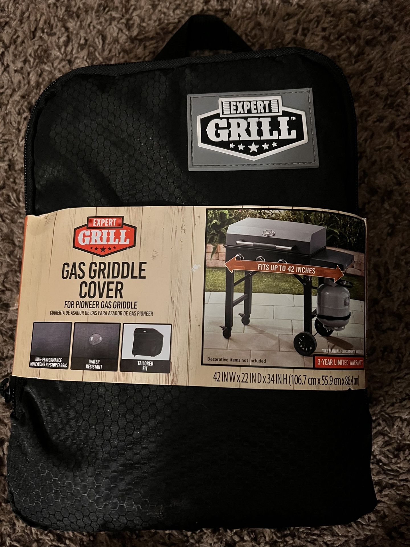 Expert Grill Gas Griddle Cover