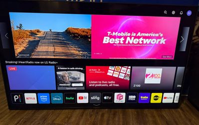 55” LG Smart TV - works perfectly