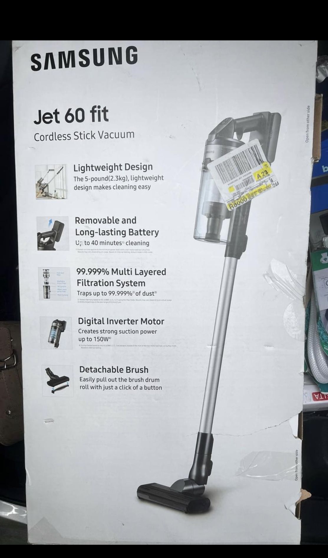 Samsung Jet 60 Fit Cordless Stick Vacuum