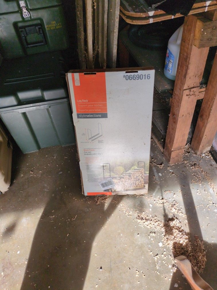Adjustable Log Rack Ends *New Still In Box
