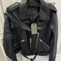Brand New! AllSaints Leather Jacket