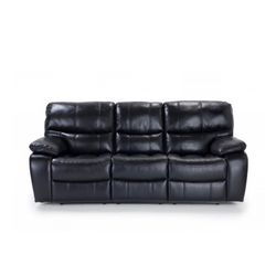 Avenger Black 89” Power Reclining Sofa