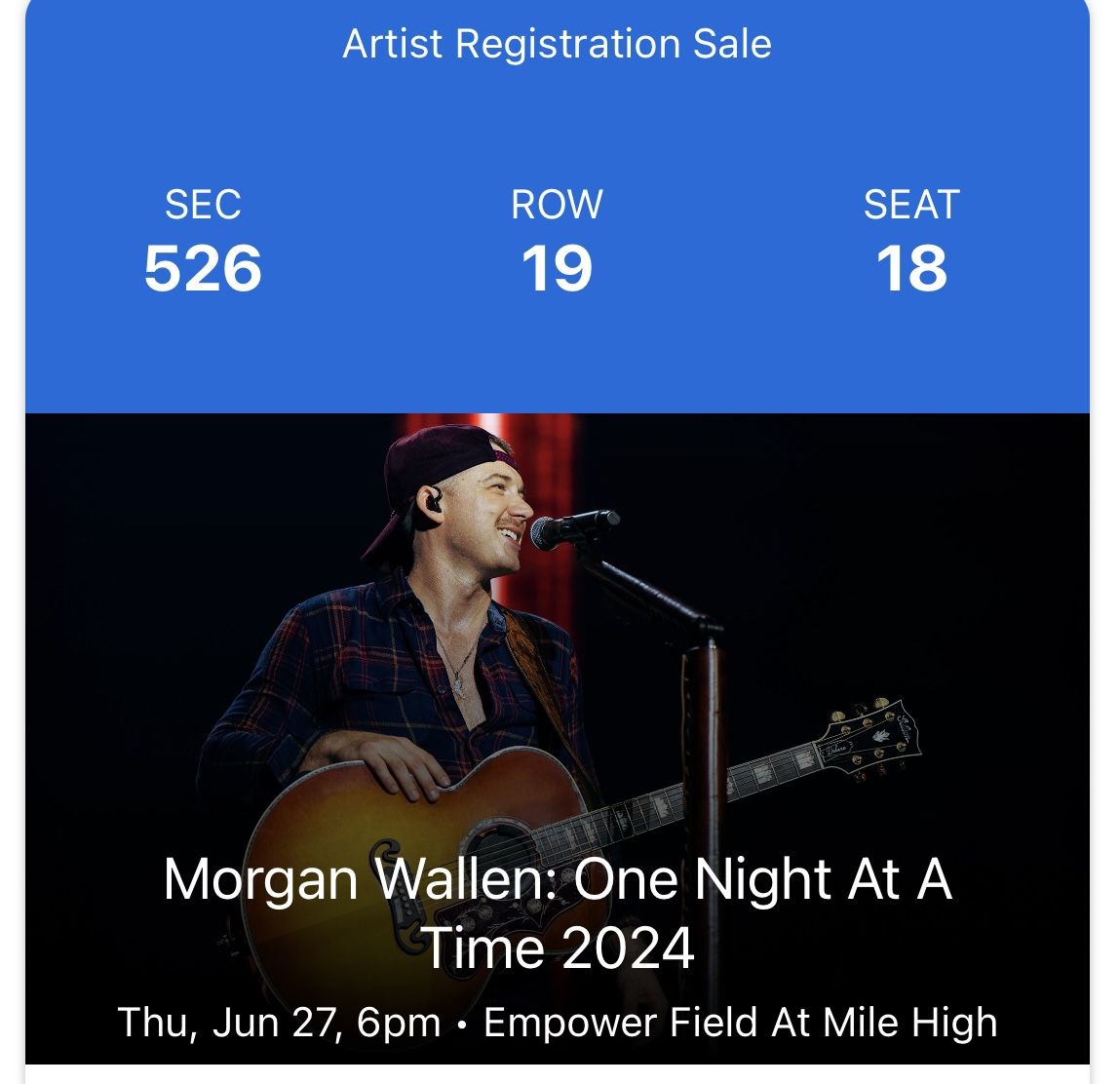 Morgan Wallen Tickets