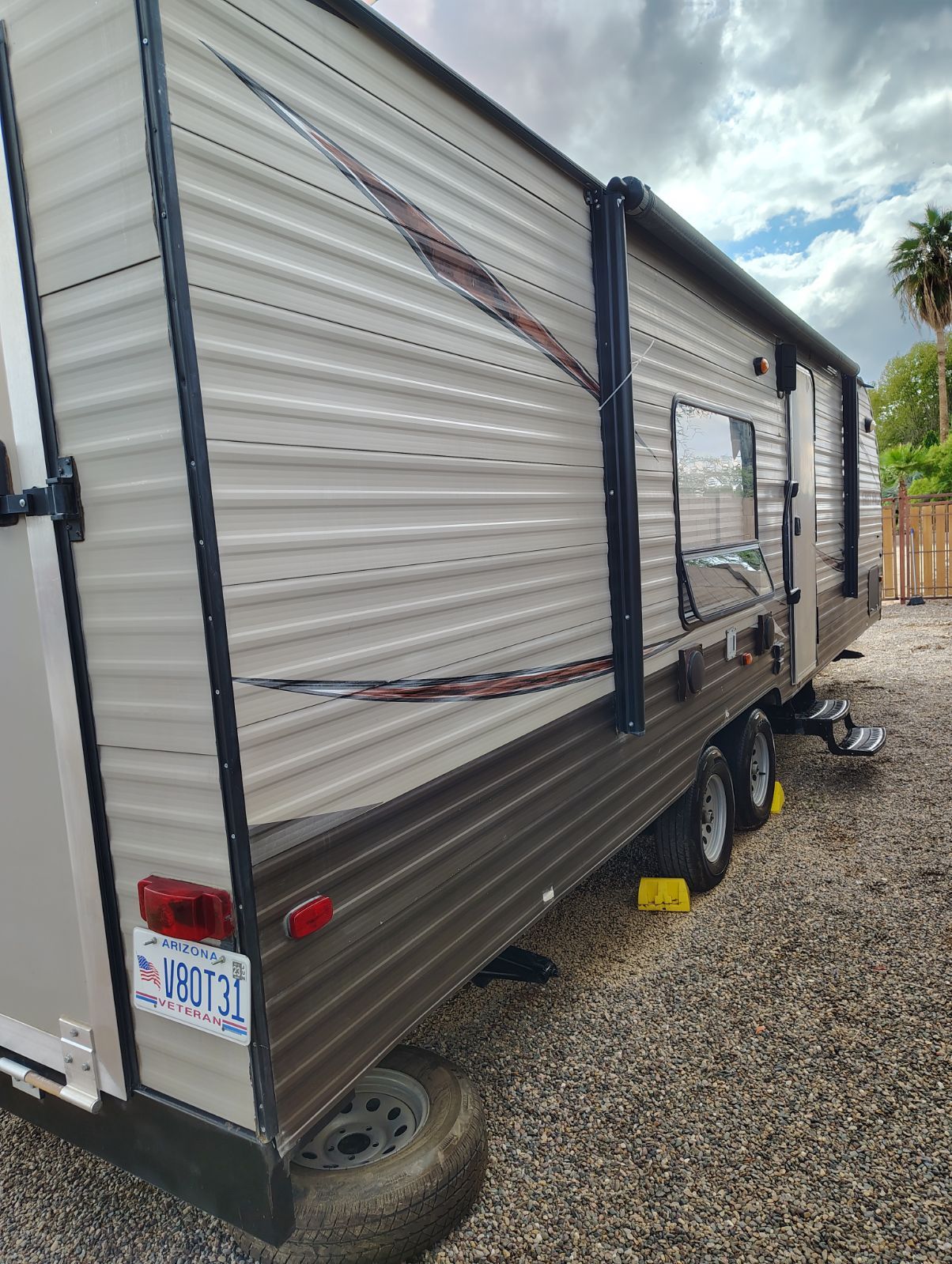 2016 Grey Wolf limited by Forest River 26ft toyhauler with large area for toys