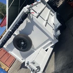 scissor Lift Dump Trailer In Stock 🤩✅