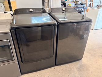 Samsung washer and electric dryer