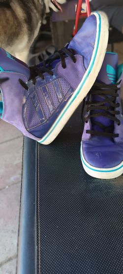 Purple Adidas Size 11 In A Half  (Men)