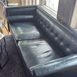 Leather sofa