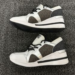 MICHAEL KORS LIV TRAINER EXTREME WEDGE SNEAKER size 10M