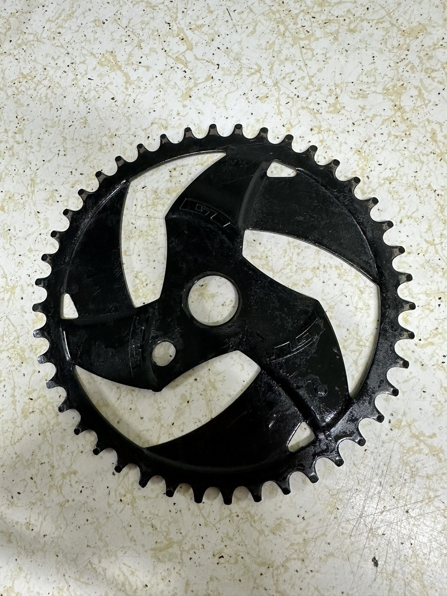 BMX Old School / Mid School / GT Sprocket Chainring Ninja Star Style 43T Black