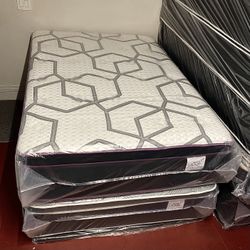 Full Size Mattress Pillow Top 14” Brand New All sizes in stock Twin-Queen & King Same day Delivery