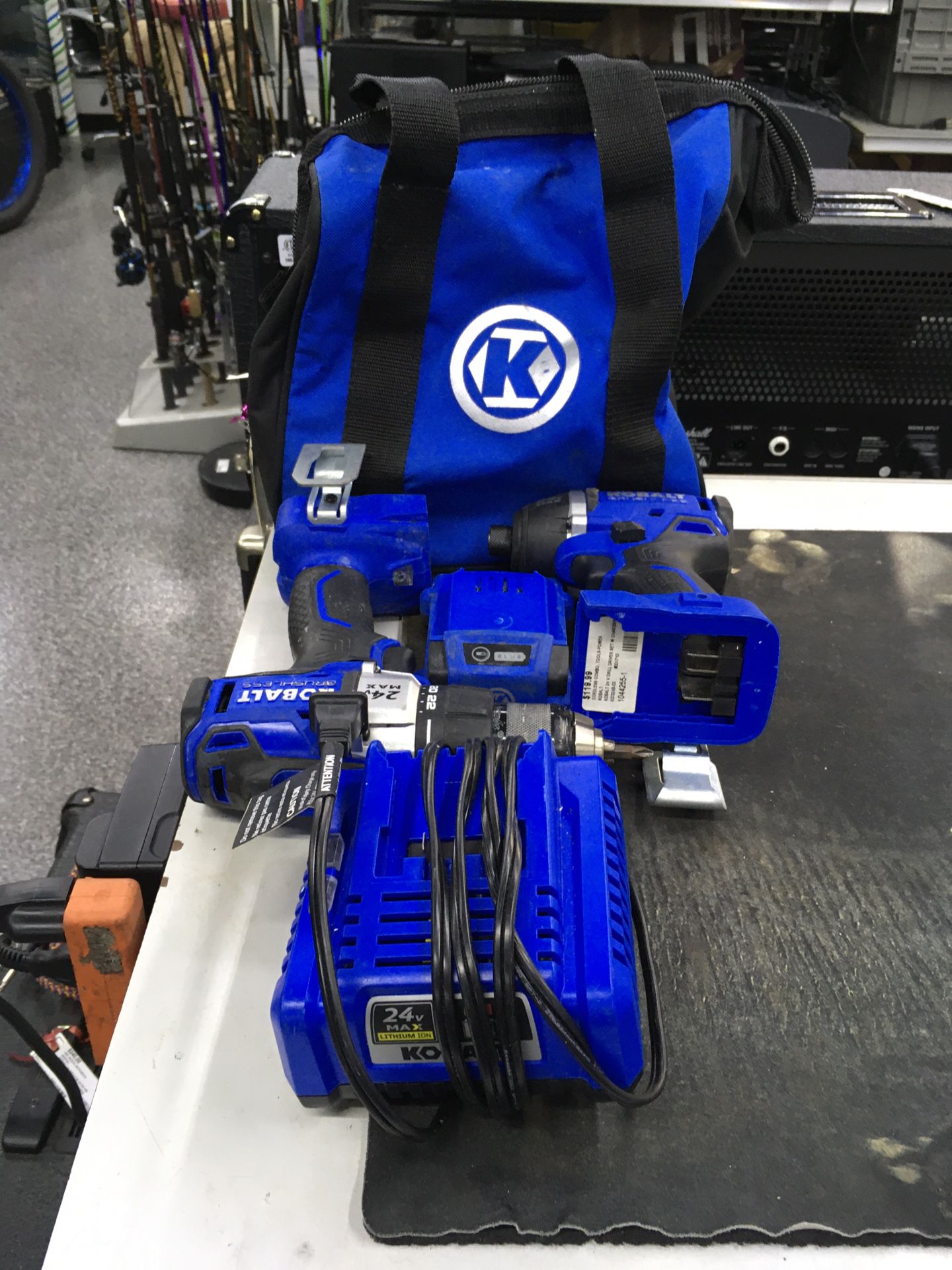 KOBALT 24V Drill Driver Set W/ Charger And Bag